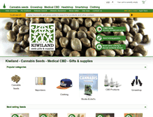 Tablet Screenshot of kiwiland.com
